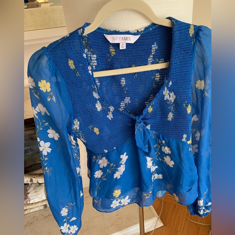 Intermix floral blouse